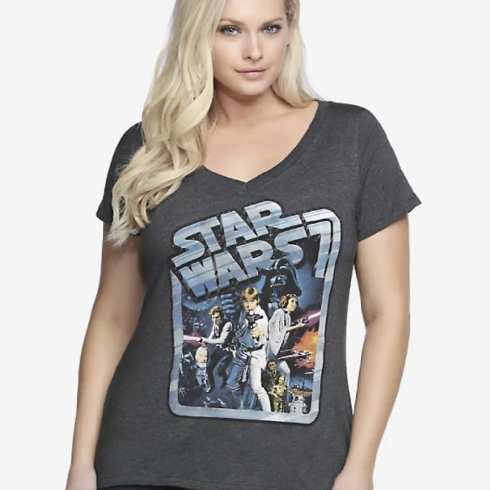 STAR WARS POSTER V-NECK TEE